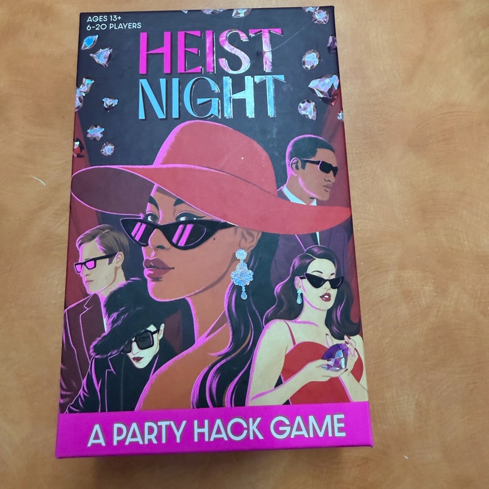 Funko Heist Night Card Game - Pink and Black